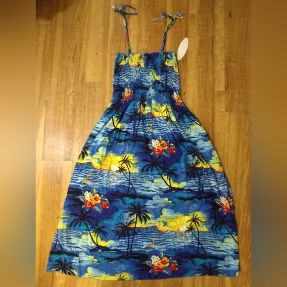 Palmwave Hawaii Dresses & Skirts - NWT Sunset Surfer Print Hawaiian Sundress